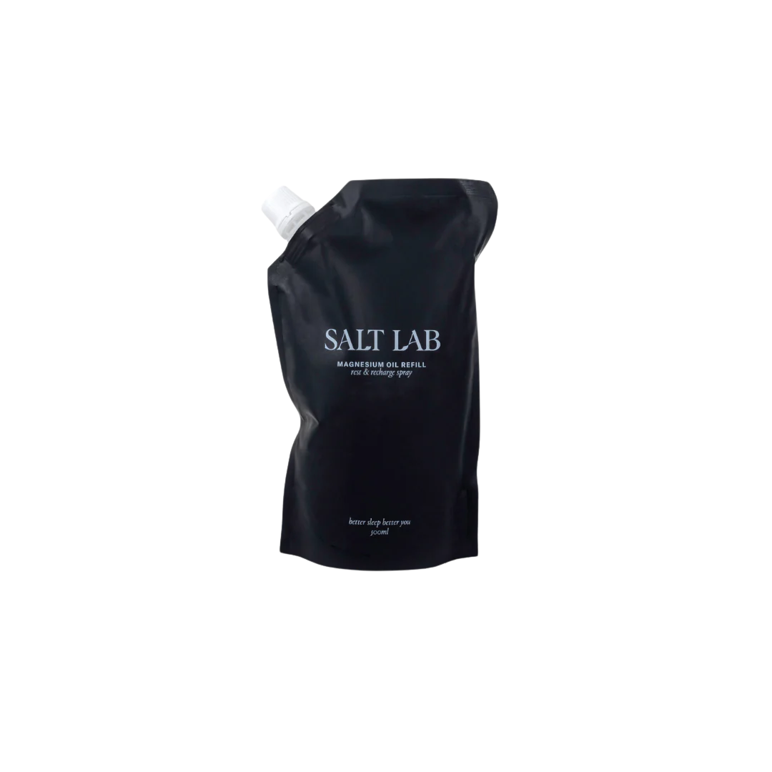 Magnesium Oil Spray Refill Pouch 500ml - Salt Lab