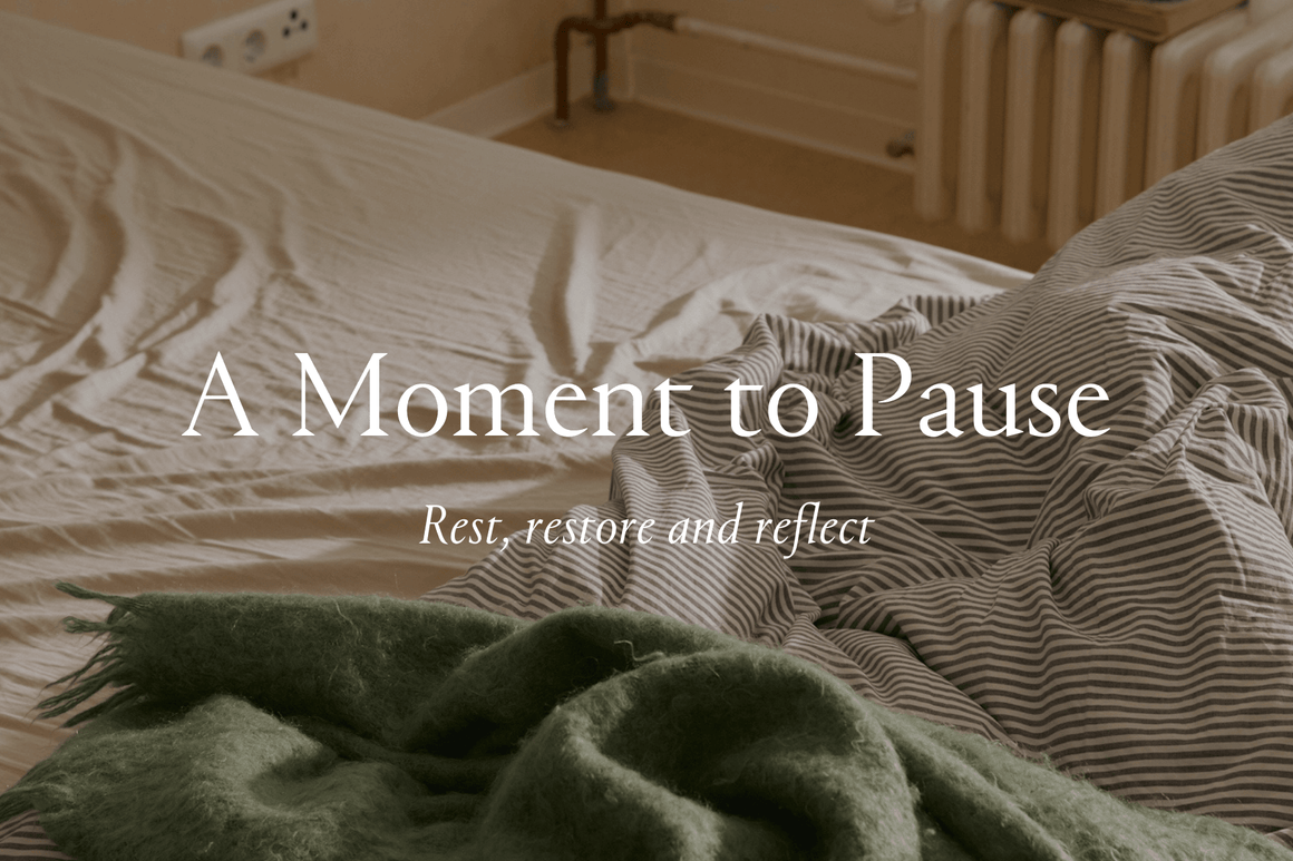 Your Invitation to Rest: Take a Moment to Pause