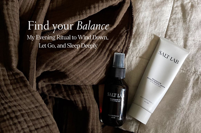 My Evening Ritual to Wind Down, Let Go, and Sleep Deeply