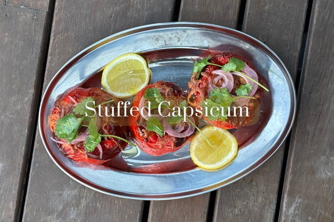 Mexican Stuffed Capcsicum
