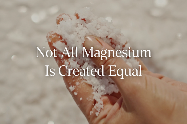 Not All Magnesium Is Created Equal