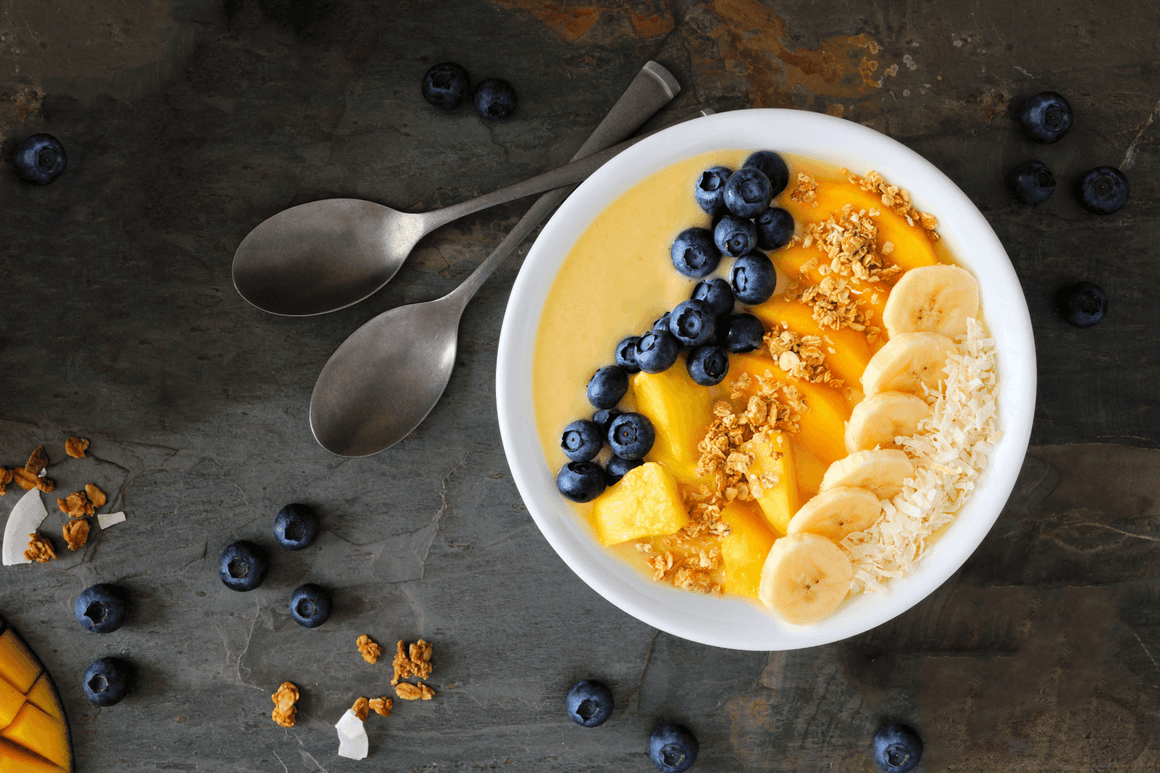 Mango Turmeric Smoothie Bowl