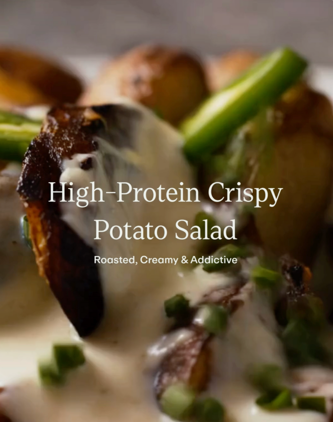 High-Protein Crispy Potato Salad