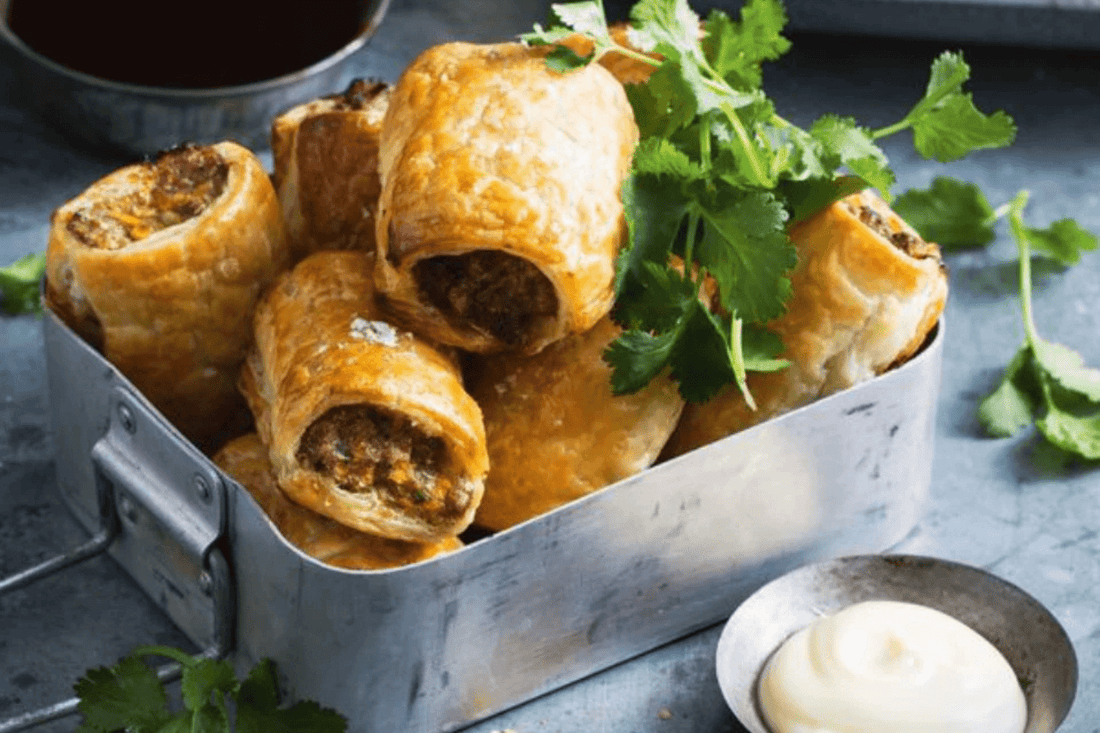 Founder's Favourite Lunch Box Sausage Rolls - Salt Lab