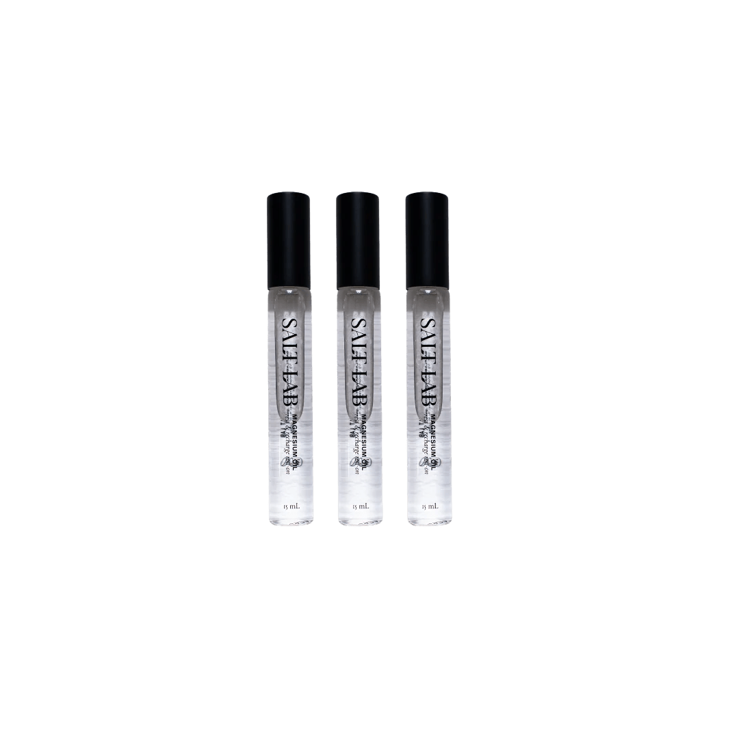 3 Pack Roll On Magnesium Oil - Salt Lab