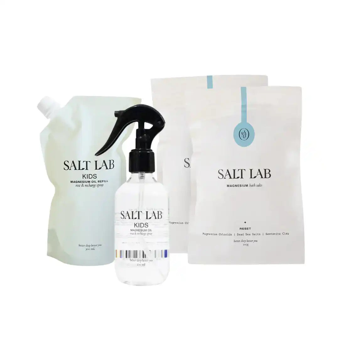 Salt Lab Cream Kids Magnesium Products for Calm & Play | Salt Lab