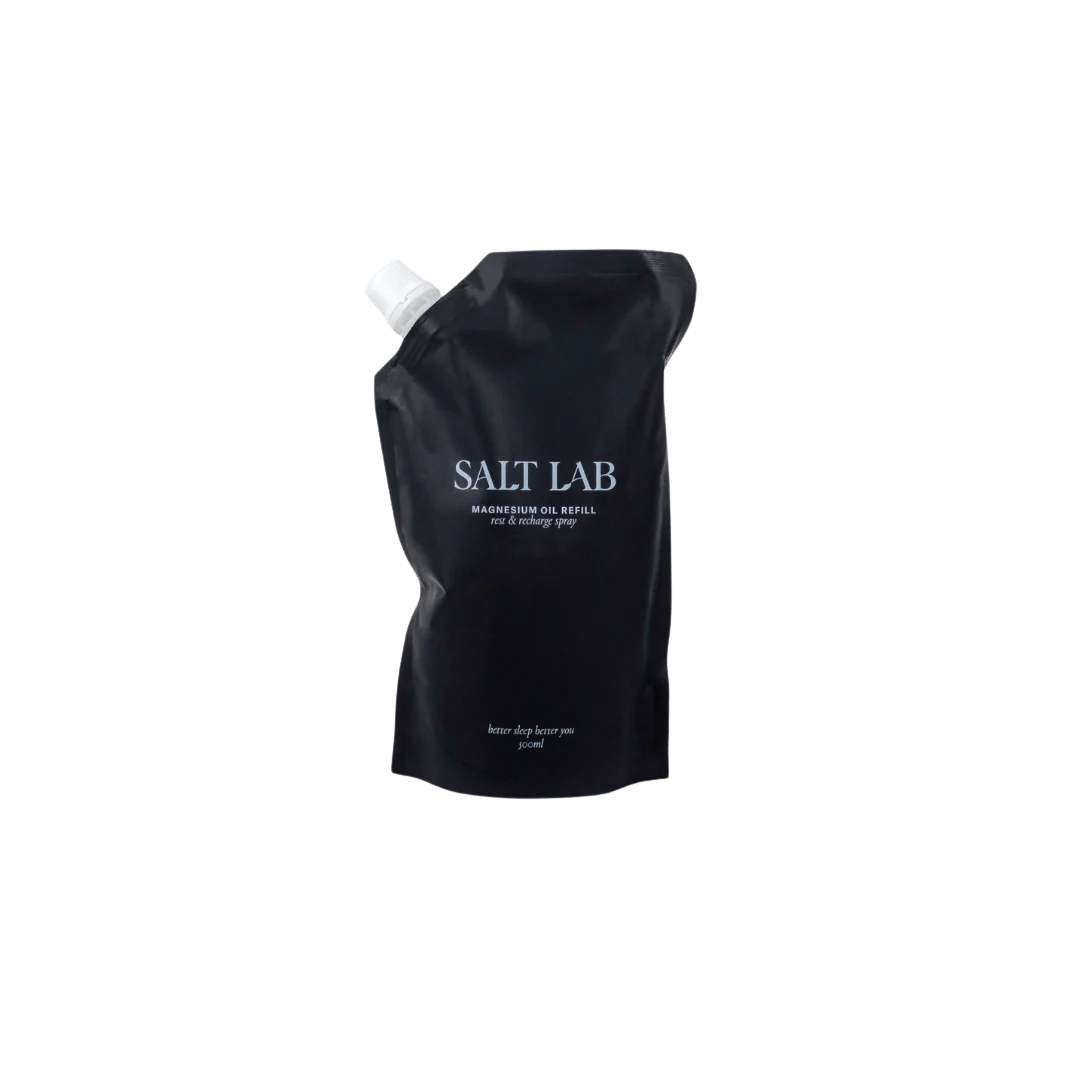 Magnesium Oil Spray Refill Pouch 500ml - Salt Lab