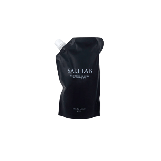 Magnesium Oil Spray Refill Pouch 500ml - Salt Lab