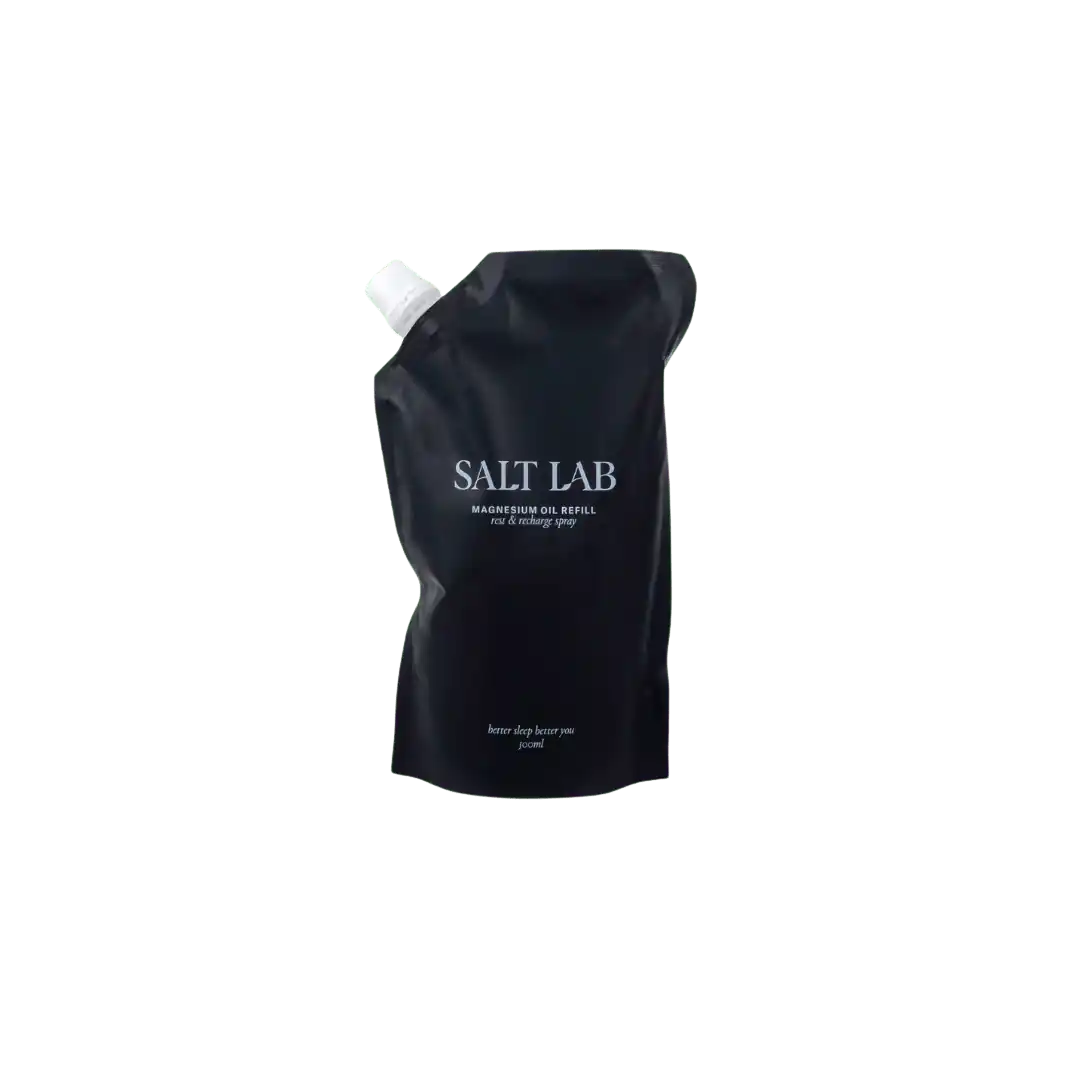Magnesium Oil Spray Refill Pouch 500ml - Salt Lab