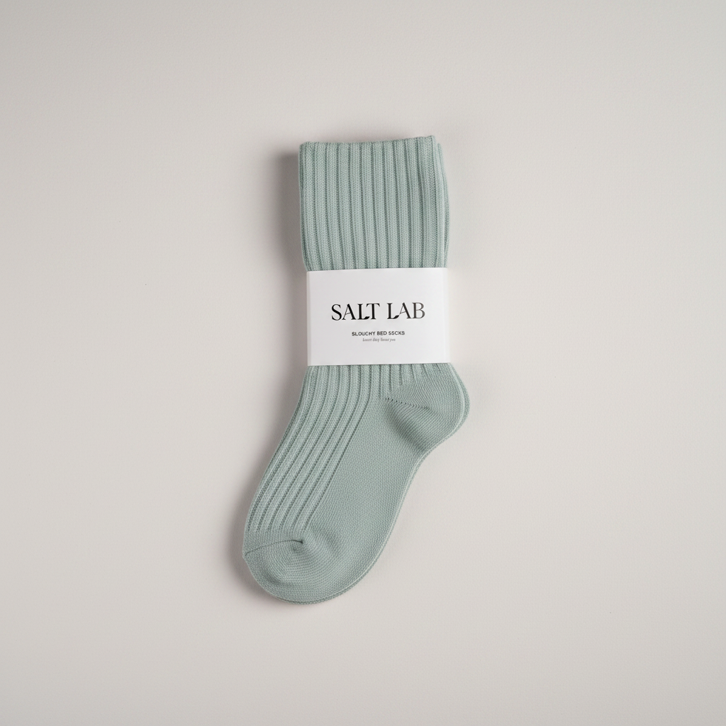Salt Lab Slouchy Bed Socks - Square