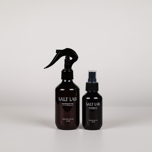 Salt Lab Two Bottle Sizes - Square